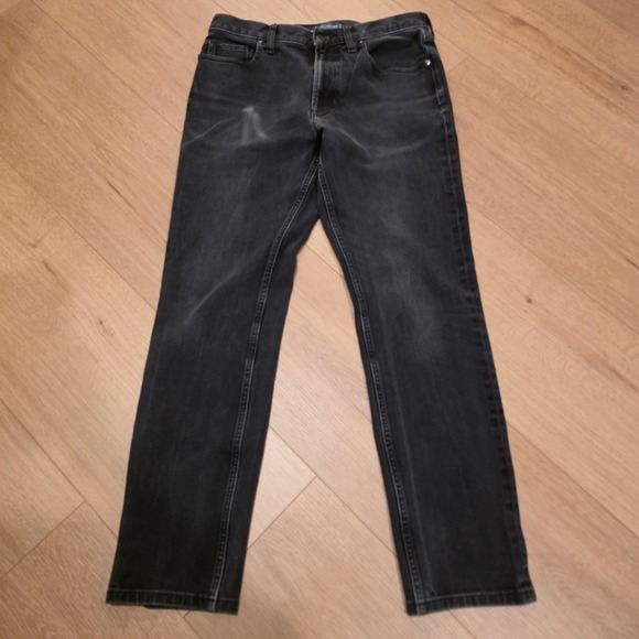 Everlane Other - Everlane Uniform Slim 4-Way Stretch Organic Jeans Mens Fits 32x29 Faded Black